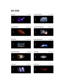 Godox AK-S06 10 in 1 Transparencies Collection Slide Set for Godox AK-R21 Projection Kit