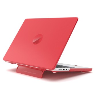 For Macbook Air 13.3 inch A1466 / A1369 Frosted Translucent Laptop Protective Case(Red)