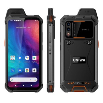 UNIWA W888 Standard Rugged Phone, 4GB+64GB, IP68 Waterproof Dustproof Shockproof, 5000mAh Battery, 6.3 inch Android 11 MTK6765 H