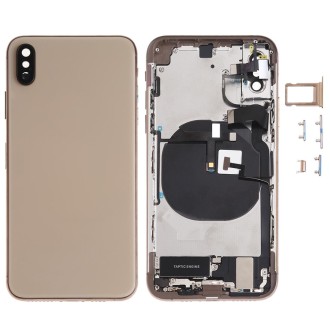 Battery Back Cover Assembly (with Side Keys & Speaker Ringer Buzzer & Motor & Camera Lens & Card Tray & Power Button + Volume Bu