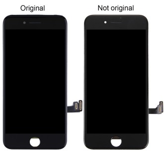 Original LCD Screen for iPhone 7 with Digitizer Full Assembly (Black)