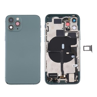 Battery Back Cover Assembly (with Side Keys & Power Button + Volume Button Flex Cable & Wireless Charging Module & Motor & Charg