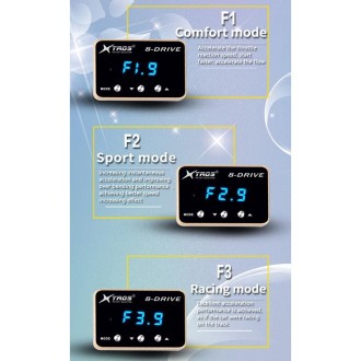 For Volkswagen Sharan 2000-2010 TROS 8-Drive Potent Booster Electronic Throttle Controller Speed Booster