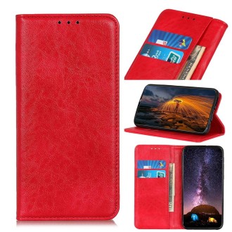 For Xiaomi Redmi Note 11 Pro / Redmi Note 11 Pro+ 5G / Mi 11i Magnetic Crazy Horse Texture Horizontal Flip Leather Phone Case wi