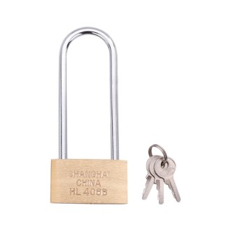 Copper Padlock Small Lock, Style: Long Lock Beam, 60mm Open