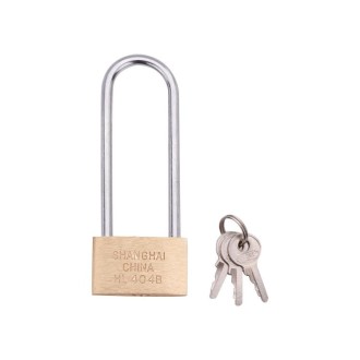 Copper Padlock Small Lock, Style: Long Lock Beam, 40mm Not Open