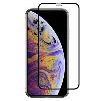 For iPhone 11 Pro Max / XS Max ENKAY Hat-prince Full Glue 0.26mm 9H 2.5D Tempered Glass Film(Black)