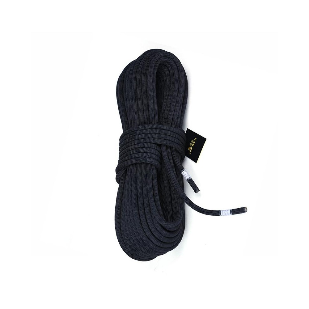 XINDA XD-S9801 Static Rope Outdoor Climbing Rope Speed Down High-Altitude Homework Safety Rope, Length: 2m, Diameter: 11mm (Blac