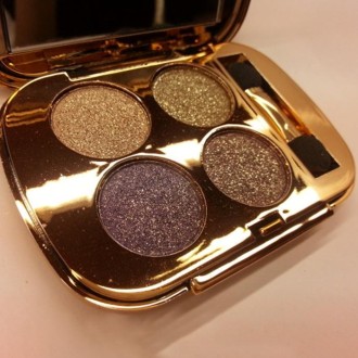 Professional  Eye Makeup Eyeshadow Palette Gold Smoky Cosmetics Makeup Palette Diamond Bright Glitter Eye Shadow(3)