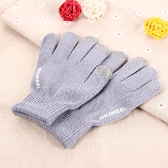 HAWEEL Three Fingers Touch Screen Gloves for Kids, For iPhone, Galaxy, Huawei, Xiaomi, HTC, Sony, LG and other Touch Screen Devi