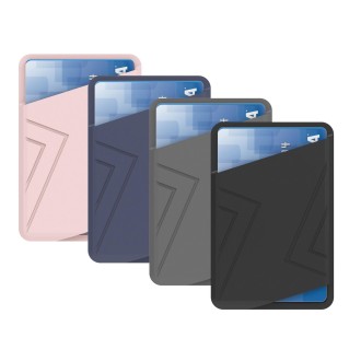 AhaStyle PT133-C Silicone Adhesive Card Case(Midnight Blue)