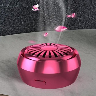 Mini Car Smart Aroma Diffuser Home Atomizing Diffuser(Red)