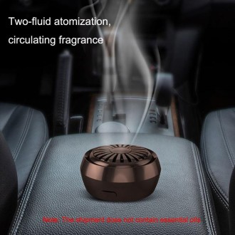 Mini Car Smart Aroma Diffuser Home Atomizing Diffuser(Red)