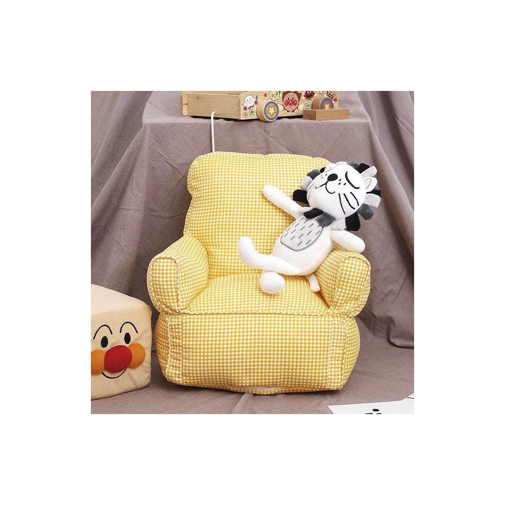 Cute Children Single Mini Sofa Chair Kindergarten Sofa Child Furniture(Yellow)