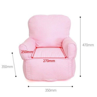 Cute Children Single Mini Sofa Chair Kindergarten Sofa Child Furniture(Yellow)