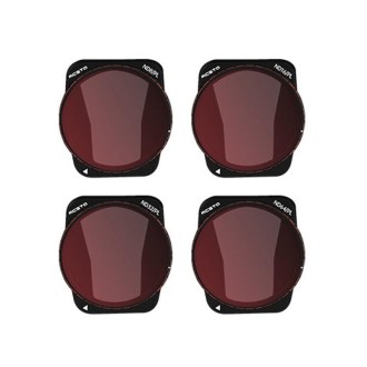 For DJI Air 3 RCSTQ Multi-Layer Coating Waterproof  Filter, Spec: ND-PL8/16/32/64 4-in-1