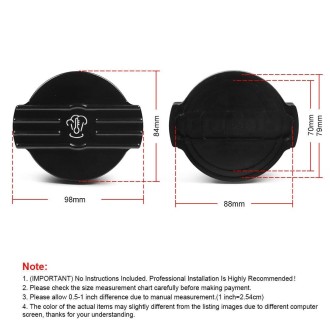 For Volkswagen Car Engine Protect Cap Cover, Style:Radiator Cap