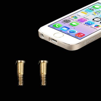 20 PCS for iPhone 5 / 5S Original Dock Screws(Gold)