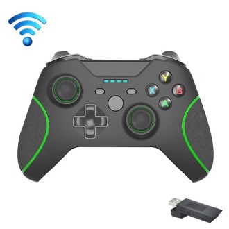 For Sony PS3 / Microsoft XBOX One / PC XO305 Shock Wireless Controller Joy Stick Game Controller(Black)