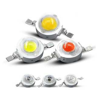 3W High Power LED Light Bulb, For Flashlight, Luminous Flux: 40-45lm