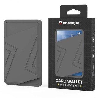 AhaStyle PT133-C Silicone Adhesive Card Case(Black)