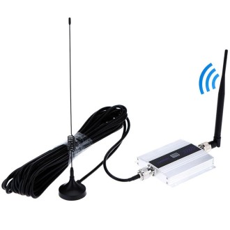 GSM 900MHz Mini Mobile Phone LCD Signal Repeater with Sucker Antenna