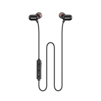 REMAX RB-S11 Lotune Series Wireless Metal Powerbears V5.0 Bluetooth Earphone (Black)