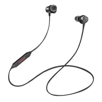 Original Lenovo X1 Magnetic In-Ear Wireless Sports Bluetooth 5.0 Earphone(Black)