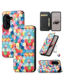For ASUS  Zenfone 10 CaseNeo Colorful Magnetic Leather Phone Case(Magic Space)