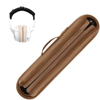 10 PCS G12S Headset Earphone Protection Cover Neoprene Head Beam Protection Pad(Large-Coffee)