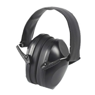 Learn Sleep Industry Noise Cancelling Earmuffs Shooting Soundproof Earmuffs(Black)