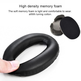 2pcs Sponge Headphone Protective Case for Sony MDR-1000X / WH-1000XM3(Black)