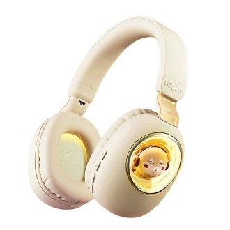 B4 RGB Cartoon Stereo Headset Wireless Bluetooth Headphones(Squirrel)