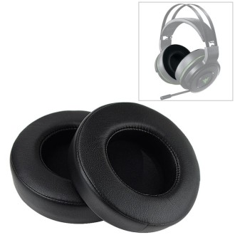 2 PCS For Razer Thresher Ultimate Earphone Cushion Sponge Cover Earmuffs Replacement Earpads