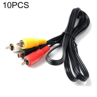 10pcs 10 Pin AV Video Camera Cable for Sony VMC-15FS