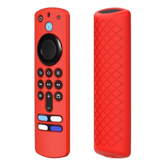 2 PCS Silicone Shell For Alexa Voice Remote 3rd Gen&TV Stick 3rd Gen(Red)