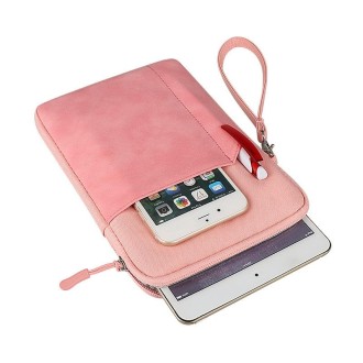 For 10.8 inch or Below Tablet ND00S Felt Sleeve Protective Case Inner Carrying Bag(Pink)