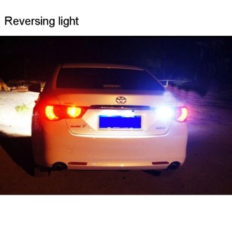 2 PCS T15-9LED 320 LM 9W 8 x 5730 +1 x CREE LEDs White Light Turn signal Light, DC 12V