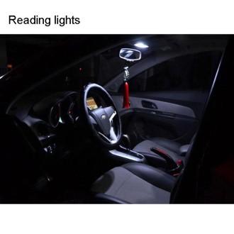 2 PCS T15-9LED 320 LM 9W 8 x 5730 +1 x CREE LEDs White Light Turn signal Light, DC 12V