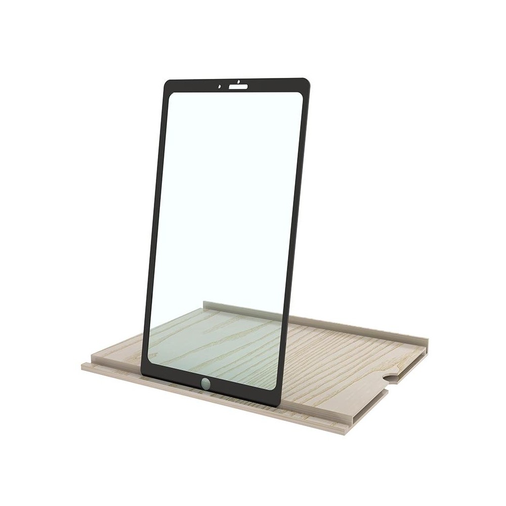 12 Inch Log HD Mobile Phone Screen Amplifier(White Wood Grain)