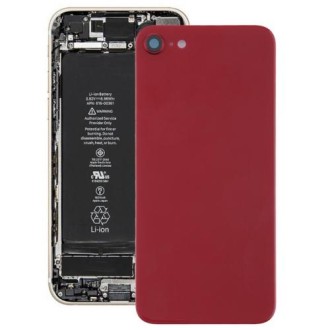 Back Cover with Adhesive for iPhone 8(Red)