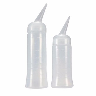 3 PCS Hair Salon Shampoo Pot Plastic Dry Cleaning Bottle Plant Watering Pot(Small)