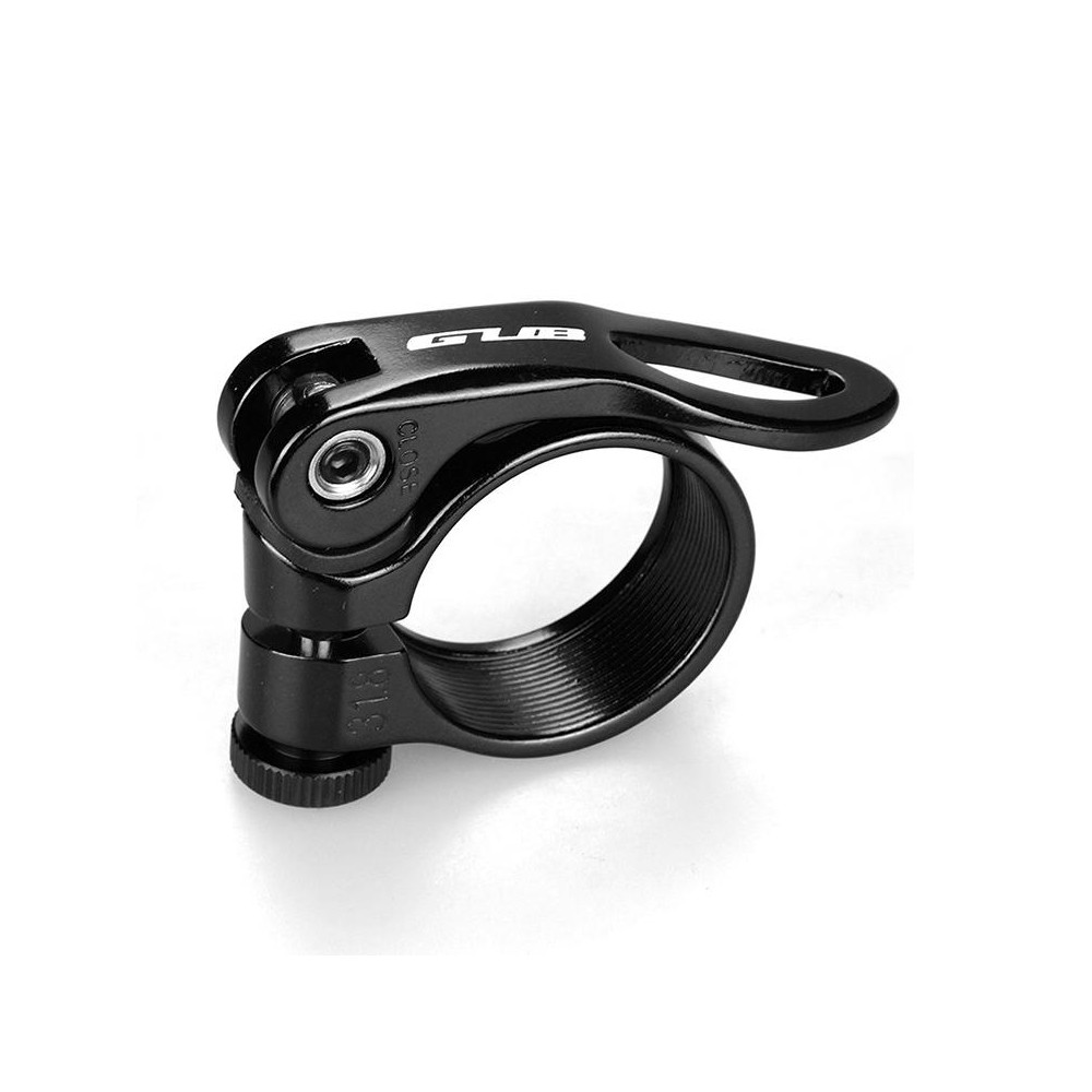 GUB CX-18 31.8mm Aluminum Ultralight Bicycle Seat Post Clamp(Black)