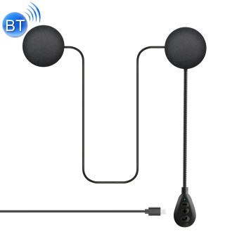 T6 Motorcycle Helmet Bluetooth V5.0 Headset