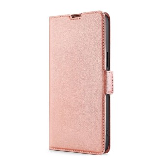 For Itel Vision 1 Pro Ultra-thin Voltage Side Buckle PU + TPU Leather Phone Case(Rose Gold)