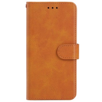 Leather Phone Case For Fujitsu Arrows Be4 F-41A(Brown)