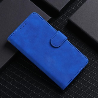 For TCL ION Z Skin Feel Magnetic Flip Leather Phone Case(Blue)