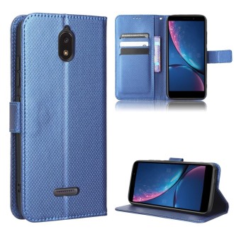 For HotPepper Serrano3 Diamond Texture Leather Phone Case(Blue)