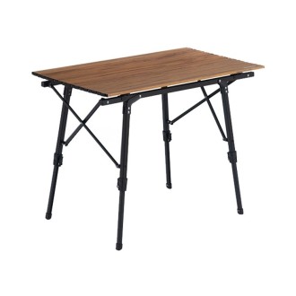 Naturehike NH19Z003-D Outdoor Camping Portable Retractable Folding Table, Size: 90x52cm (Wood)