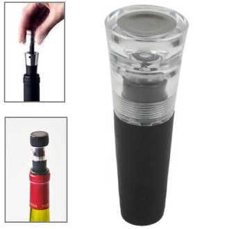 Reusable Vacuum Stopple Bottle Stopper Cork Plug for Wine Liquor